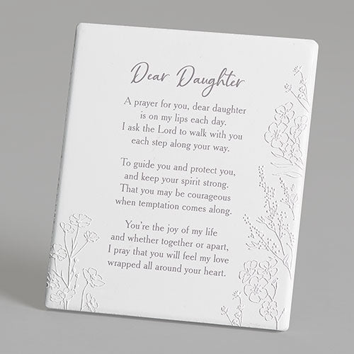 6" Daughter Wall Plaque