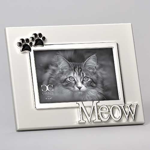 7"H Cat Meow Frame