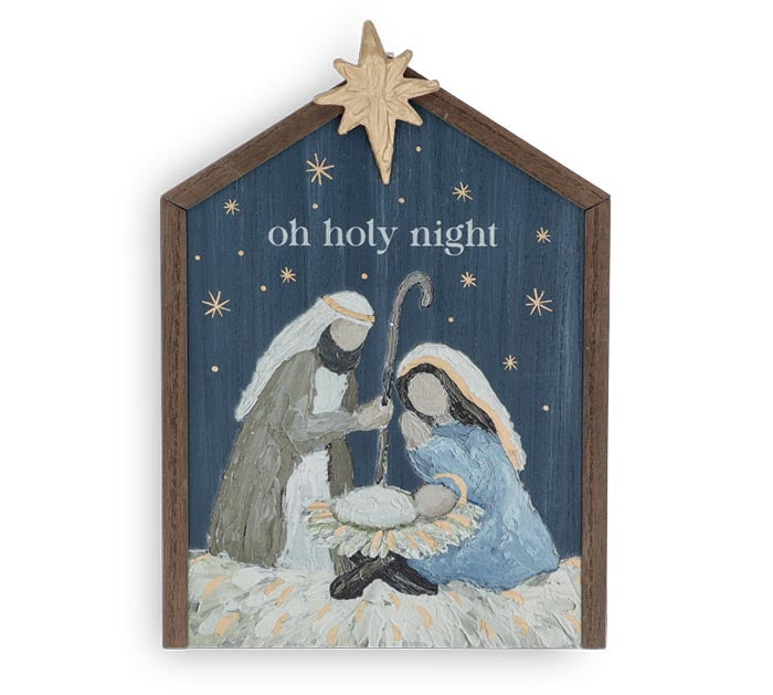 Oh Holy Night Wall Hanging