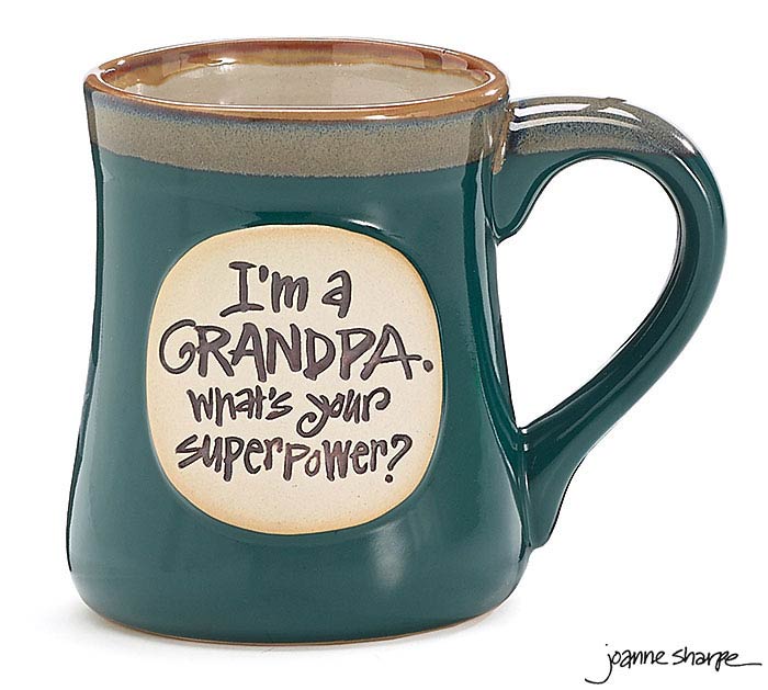 Superpower Grandpa Mug