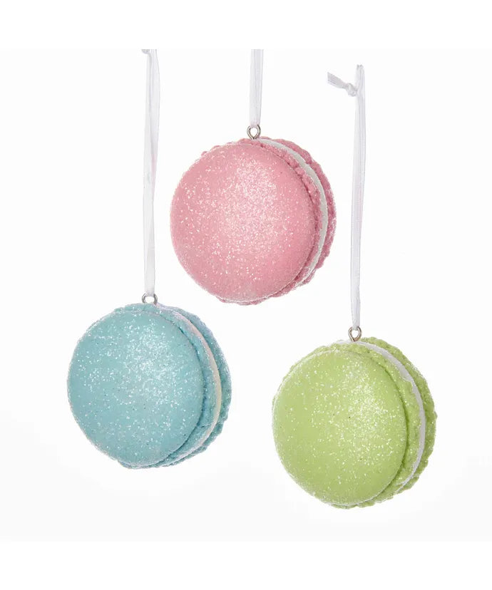 Macaron Ornaments, 3 Assorted