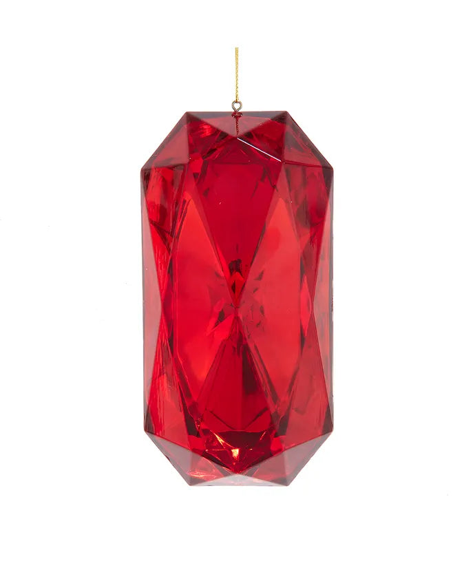 Red Jewel Diamond Ornament