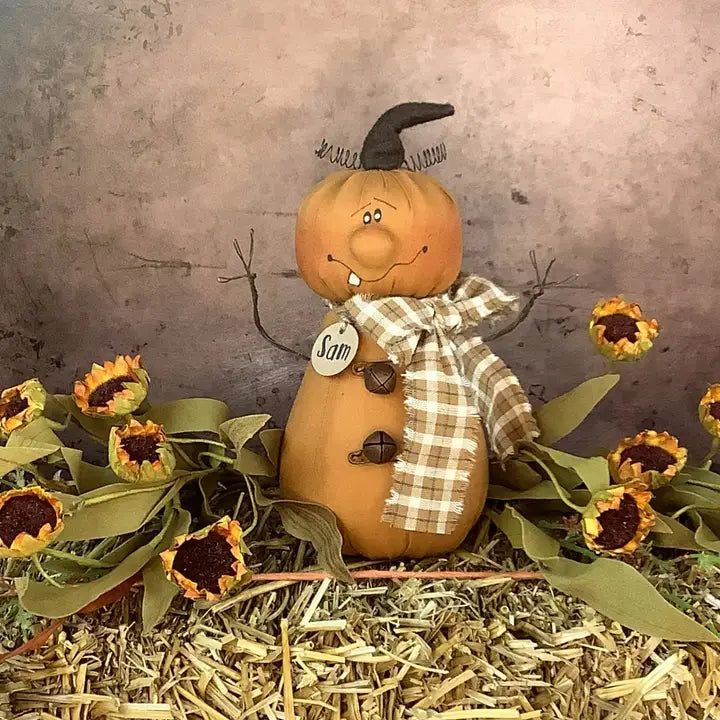 Sam the Goofy Jack-O-Lantern