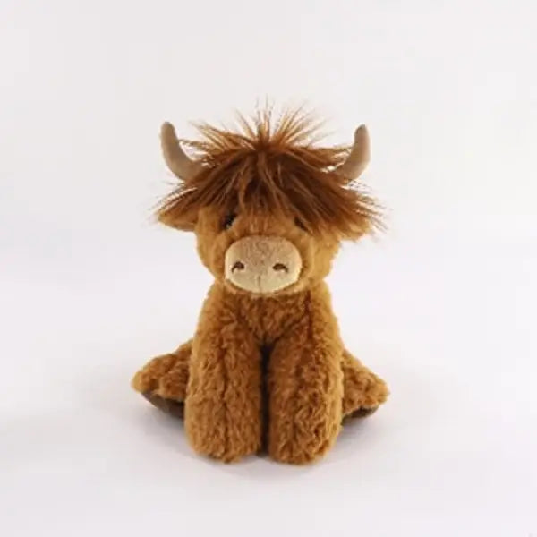 9" Highland Cow Stuffed Animal