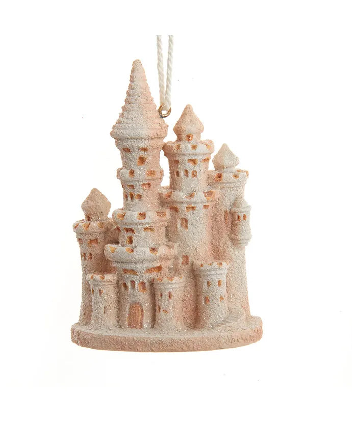 3.94" Resin Sand Castle Ornament