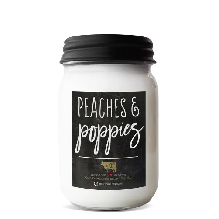 Peaches & Poppies Candle