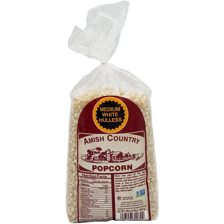 2lb Bag Medium White Popcorn