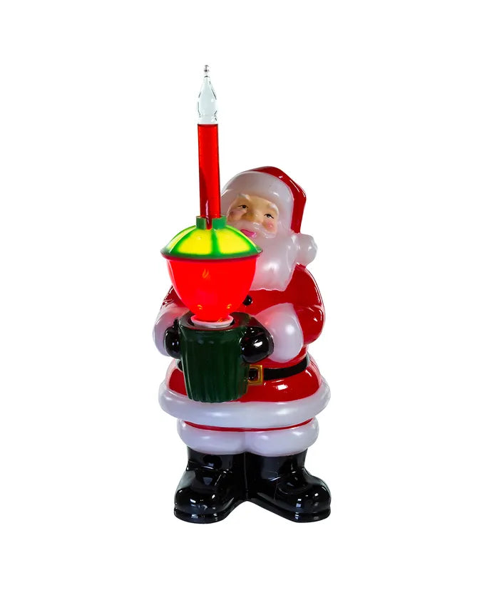 7" Santa Bubble Light Tabletop Decoration