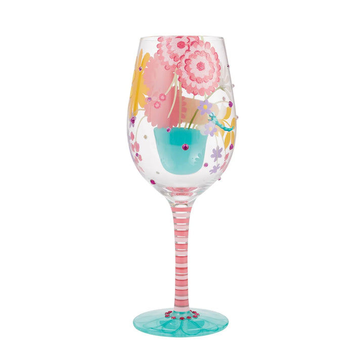Lolita® Best Mom Ever Handpainted Wine Glass, 15 oz.