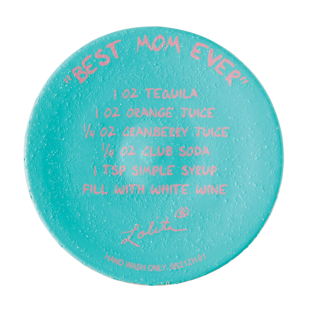 Lolita® Best Mom Ever Handpainted Wine Glass, 15 oz.