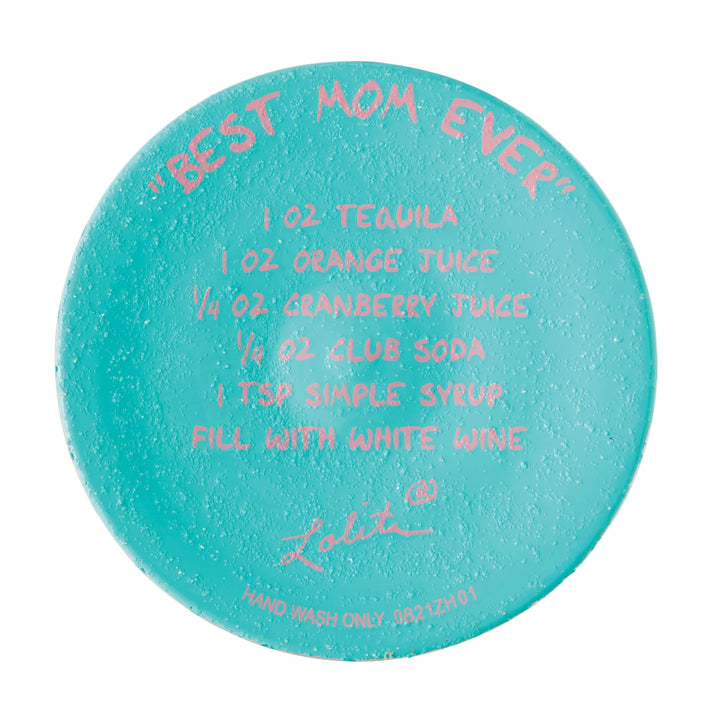 Lolita® Best Mom Ever Handpainted Wine Glass, 15 oz.