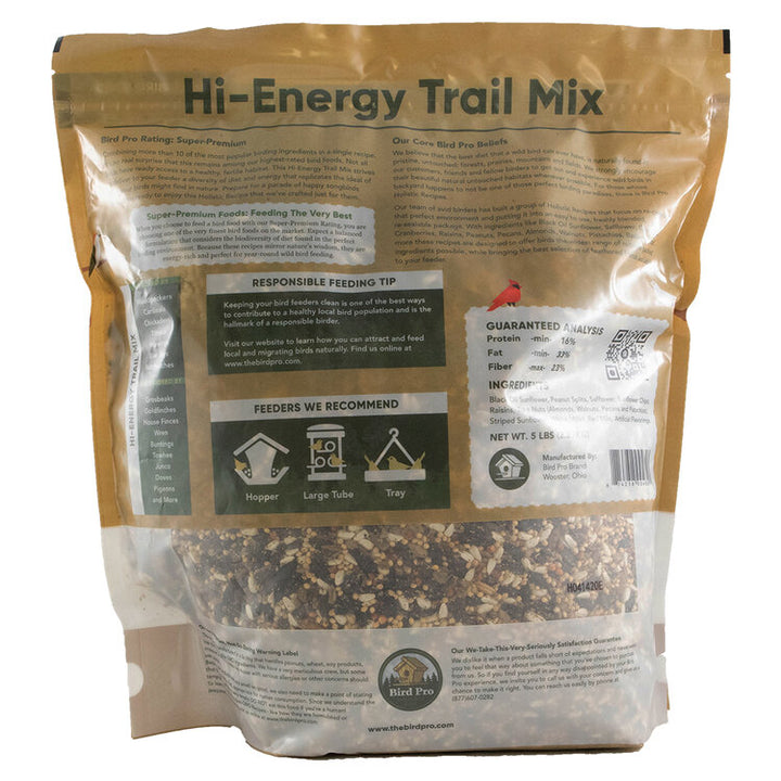 Bird Pro Hi-Energy Trail Mix- 5lb Bag