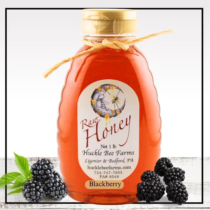 Blackberry Infused Honey 1 lb