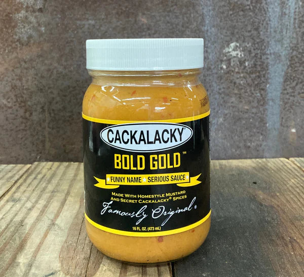 Cackalacky® Bold Gold® Sauce