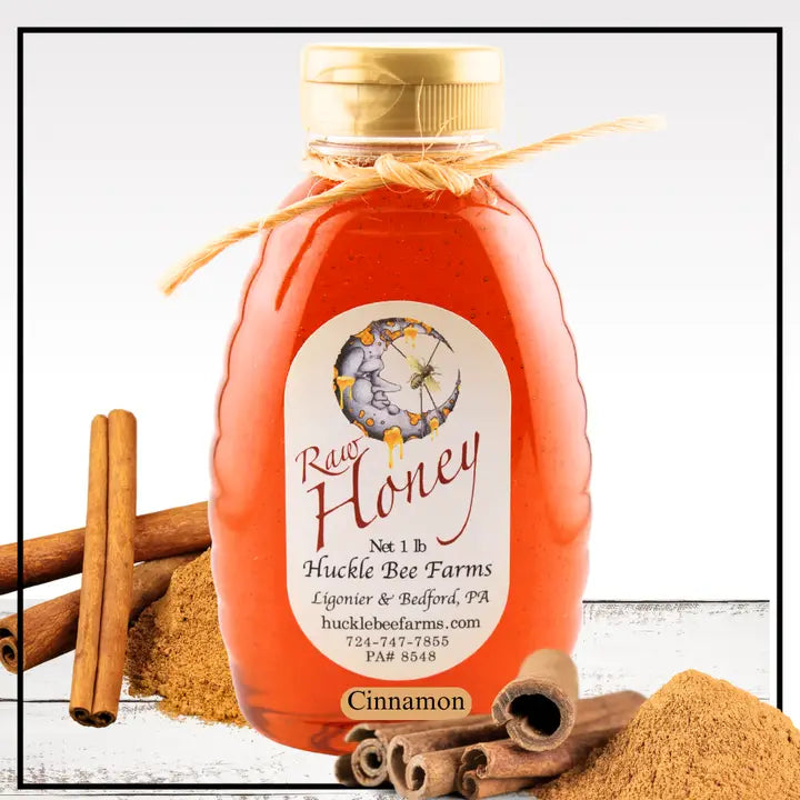 Cinnamon Infused Honey 1lb