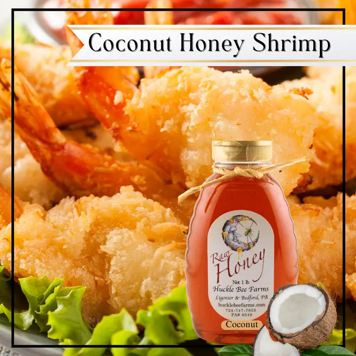 Coconut Infused Honey 1lb