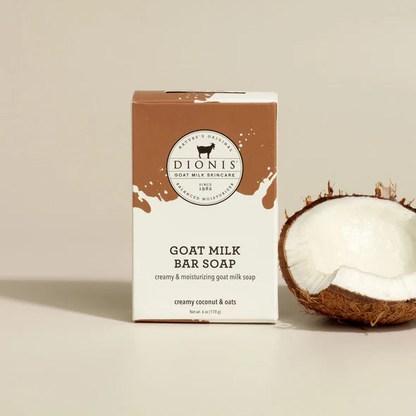 Creamy Coconut & Oats Goat Milk Soap Bar