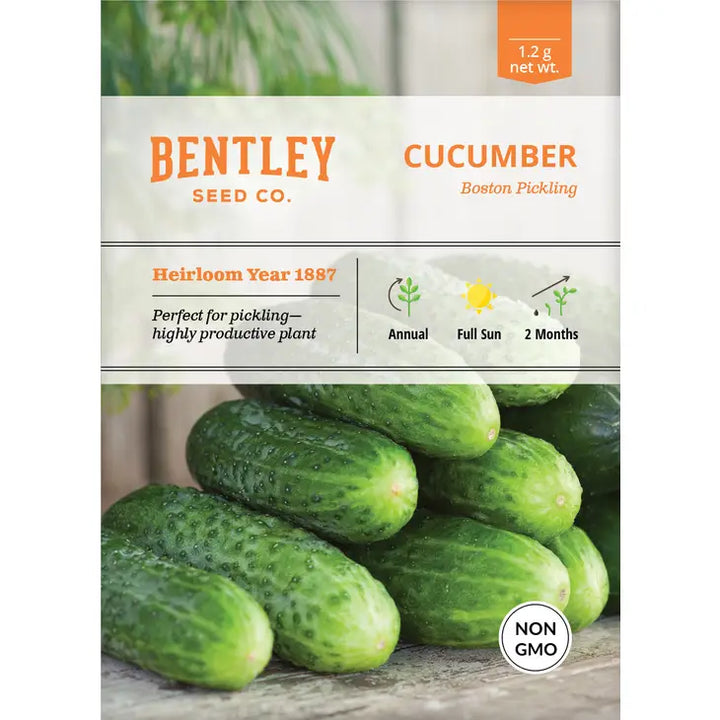 Cucumber, Boston Pickling Seed Packets