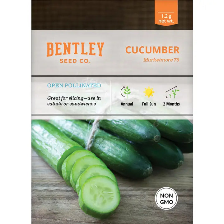 Cucumber, Marketmore 76 Seed Packet