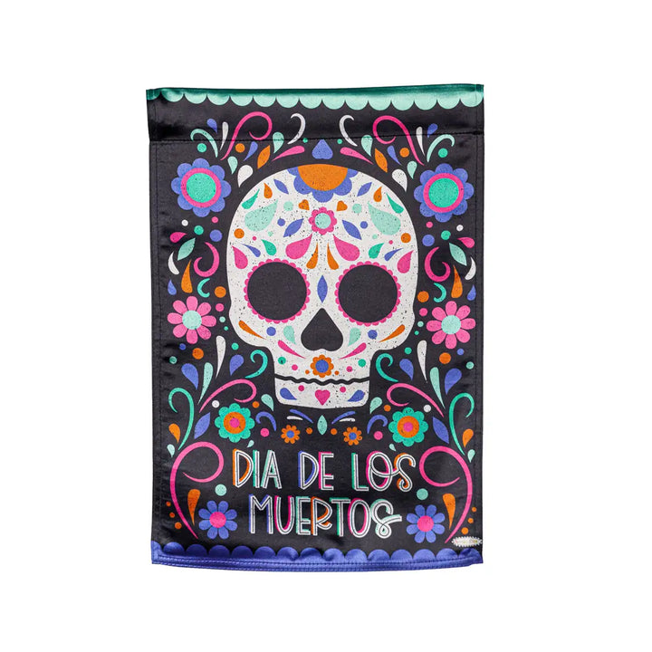 Day of the Dead Garden Lustre Flag