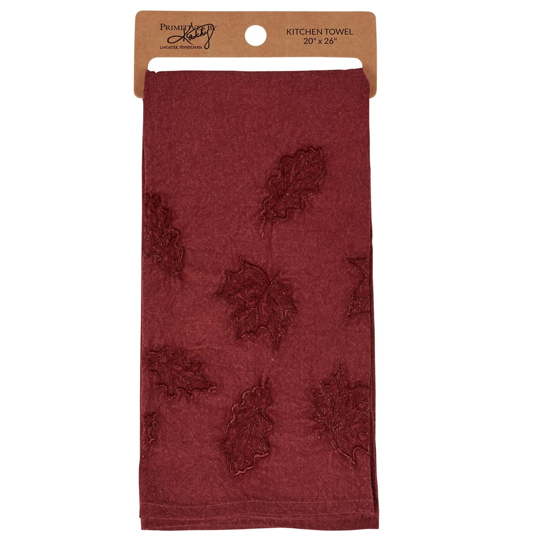 Falling Leaves Kitchen Towel