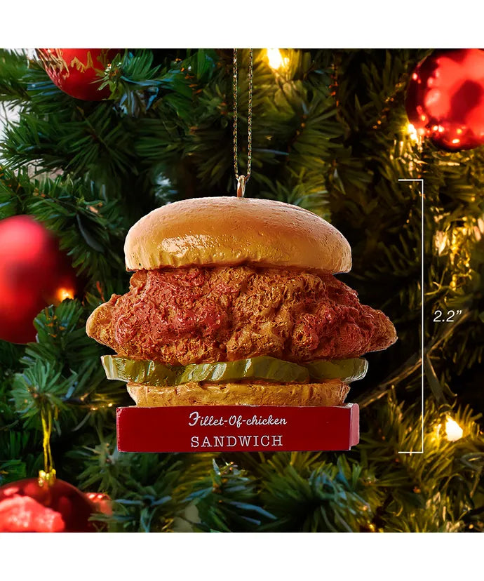 Fast Food Ornament, 3 Assorted