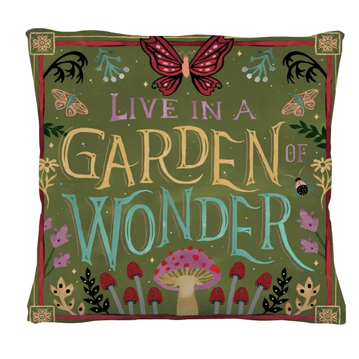 Garden of Wonder 18" Interchangeable Pillow Cover