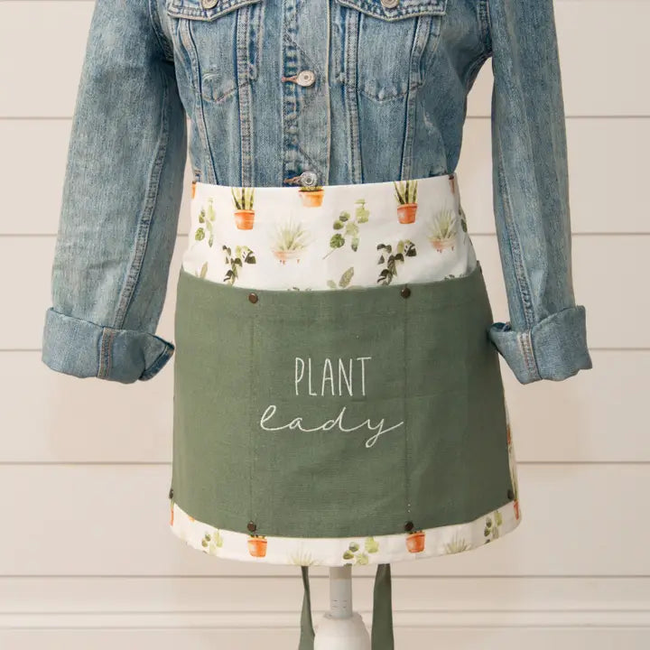 Plant Lady Half Apron