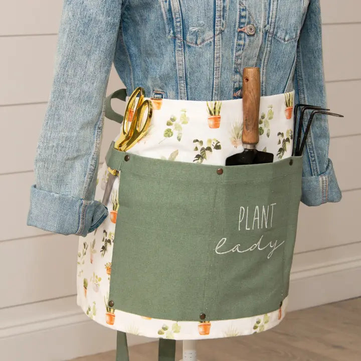 Plant Lady Half Apron