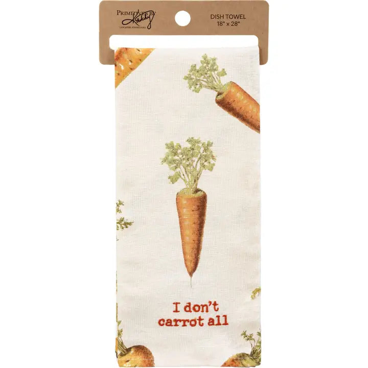 I Don't Carrot All Kitchen Towel