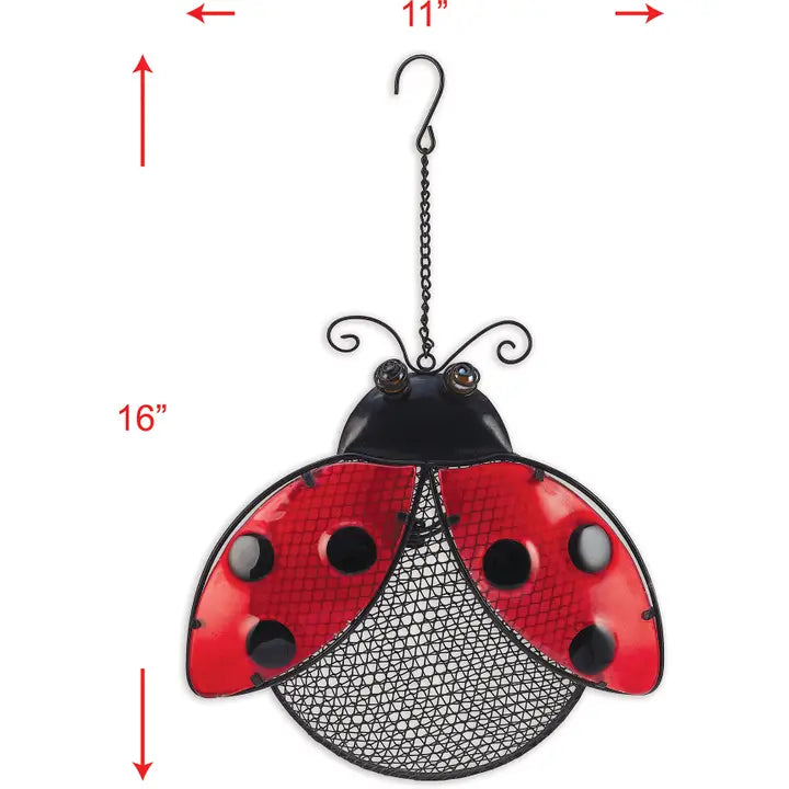 Ladybug Bird Feeder