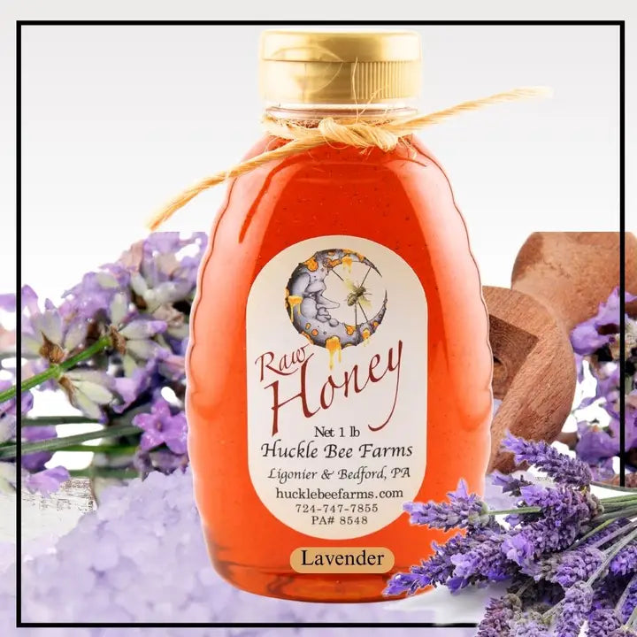 Lavender Infused Honey 1lb