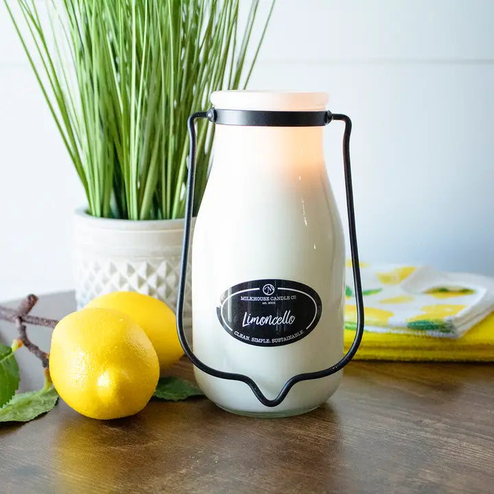 Limoncello Milkbotle candle