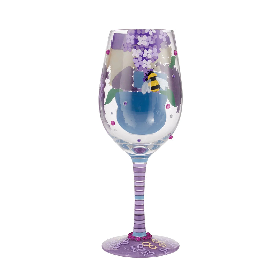 Lolita® Best Grandma Ever Handpainted Wine Glass, 15 oz.