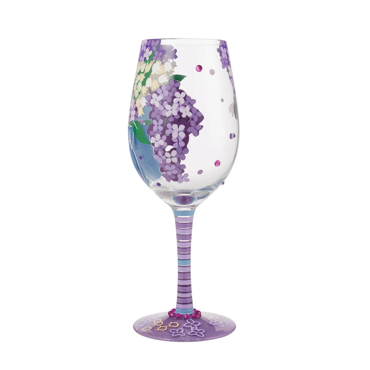 Lolita® Best Grandma Ever Handpainted Wine Glass, 15 oz.