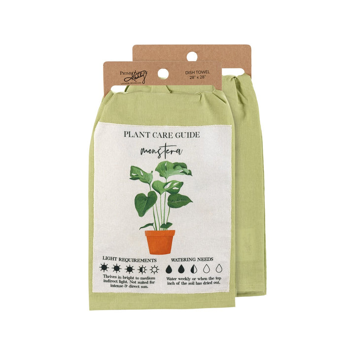 Monstera Guide Kitchen Towel