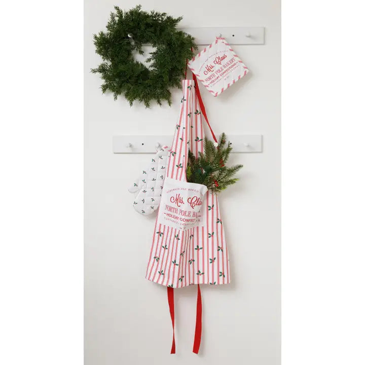 Mrs. Claus Bakery Apron