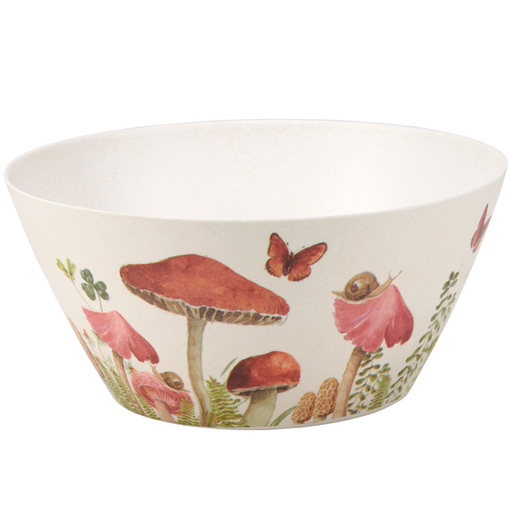 Mushroom Study Serving Bowl