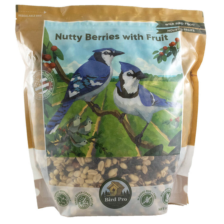 Bird Pro Nutty Berries with Fruit- 5lb Bag