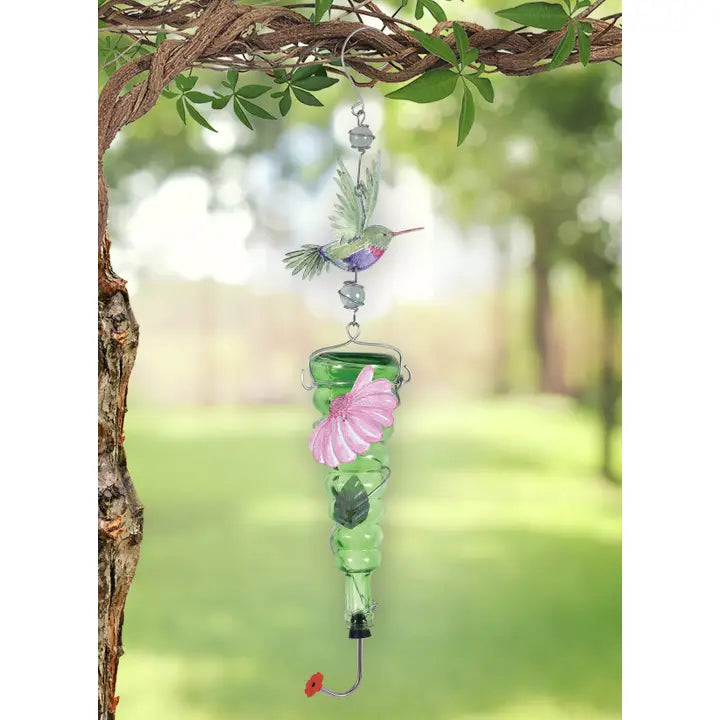 Painted Gardens Hummingbird Feeder