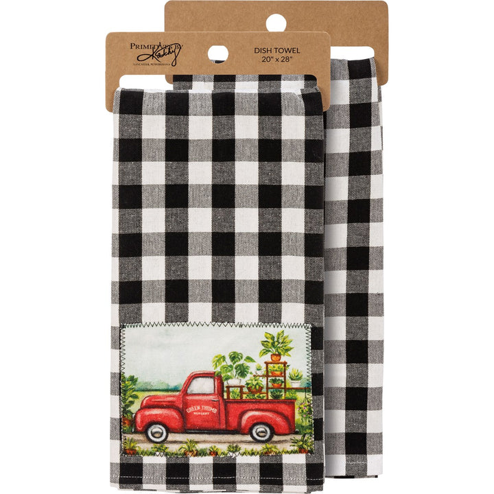 Plants Green Thumb Nursery Kitchen Towel