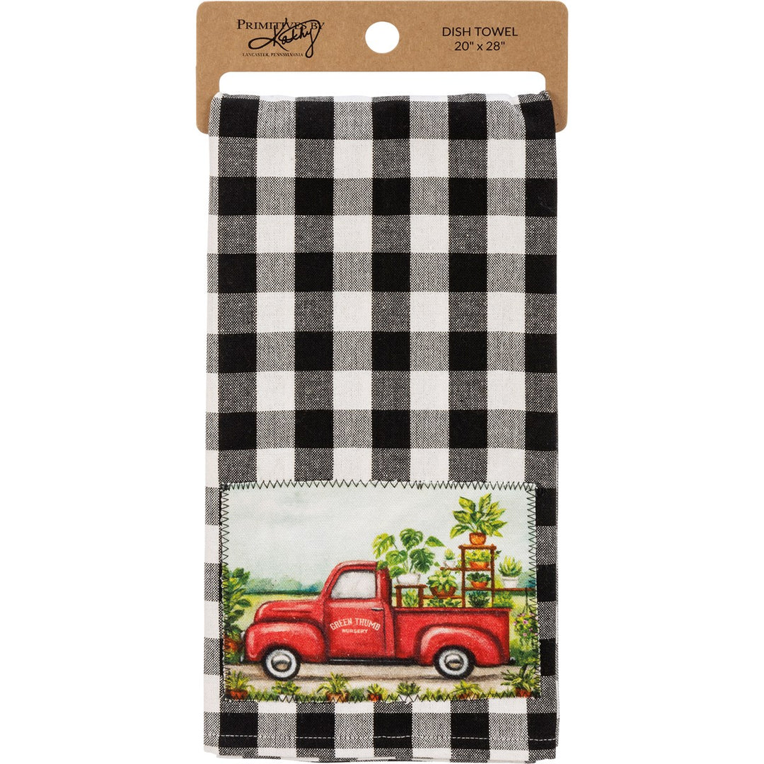 Plants Green Thumb Nursery Kitchen Towel