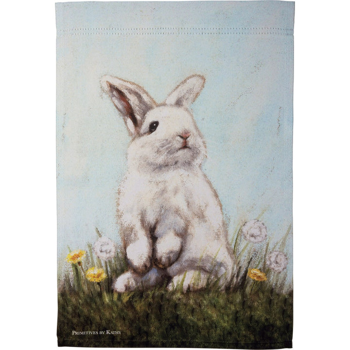 Rabbit Garden Flag