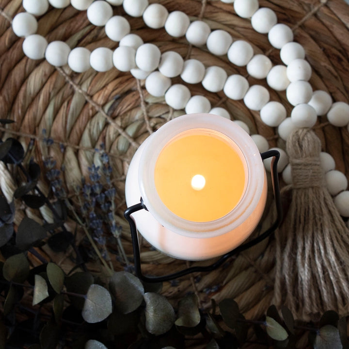 Summer Storm Milkbottle Candle