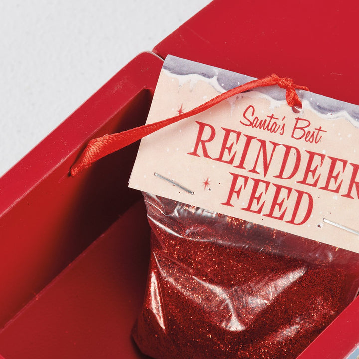 Santa's Best Reindeer Feed Hinged Box