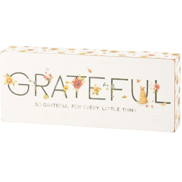 So Grateful Box Sign