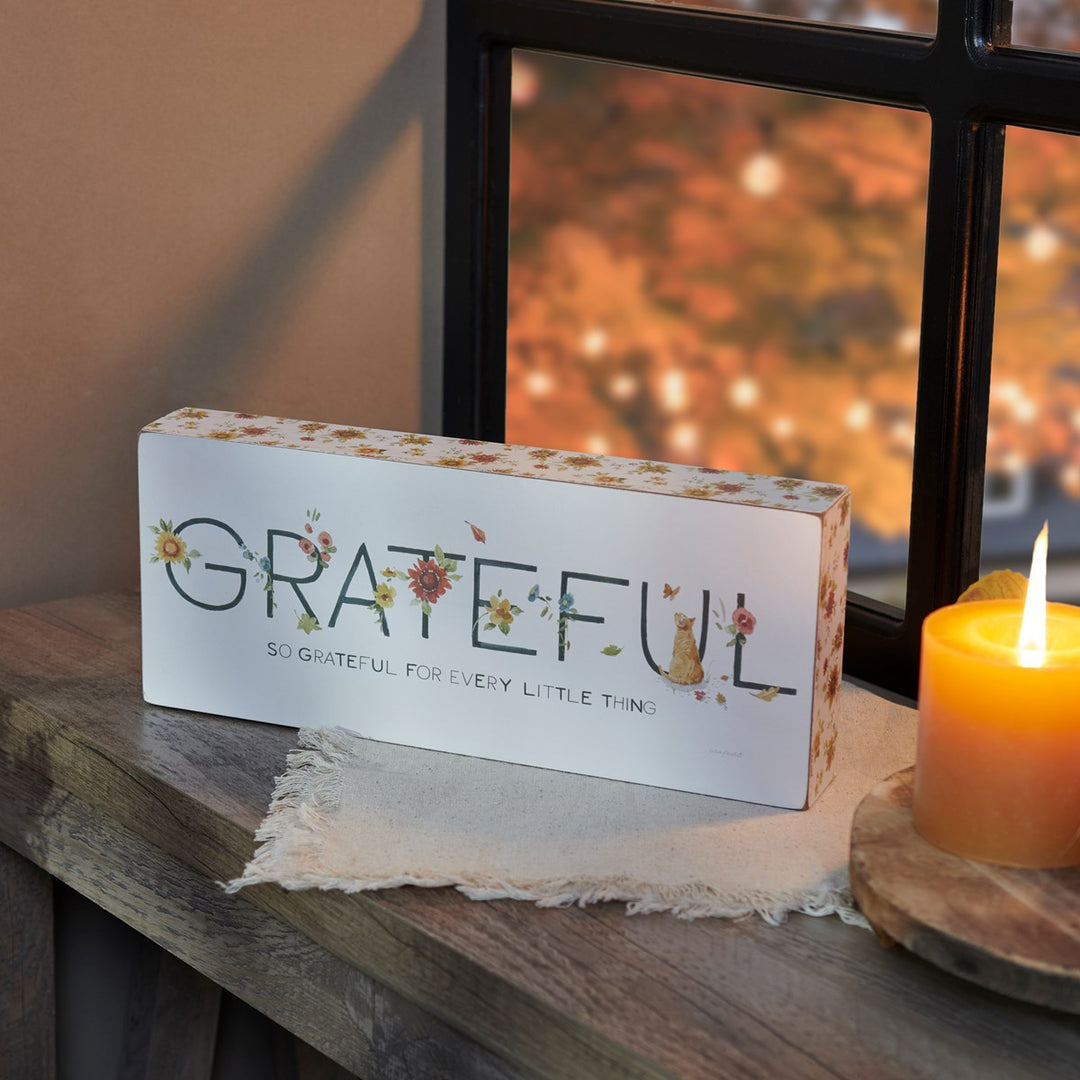 So Grateful Box Sign