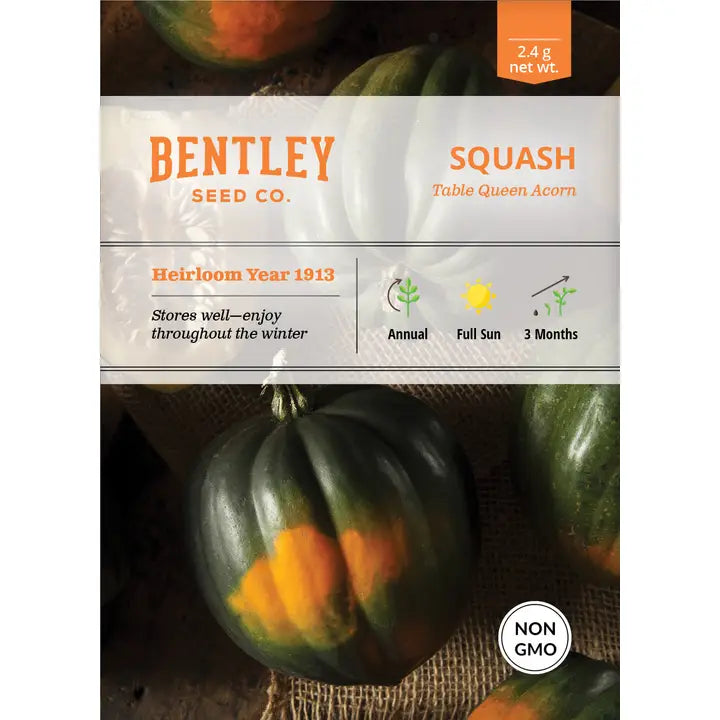 Squash, Acorn Seed Packet