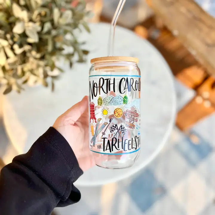 State of Florida Ice Coffee Glass
