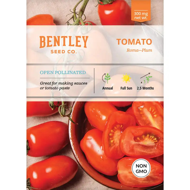 Tomato-Roma Seed Packet